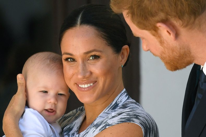 Meghan Markle, Prince Harry and Archie Mountbatten-Windsor
