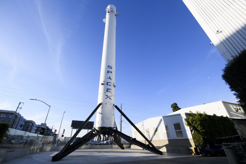 First stage of a SpaceX Falcon 9