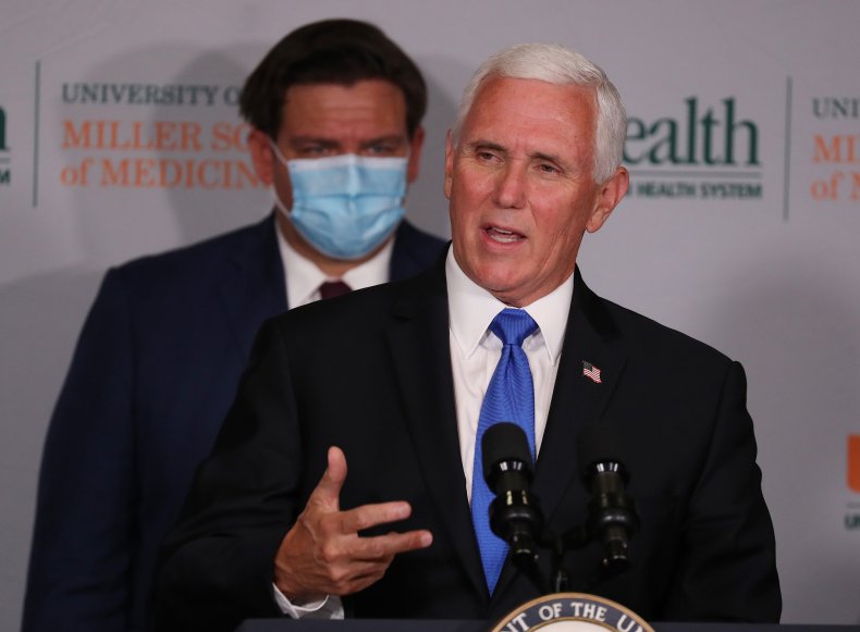 Ron DeSantis Mike Pence 2024 Republican Election