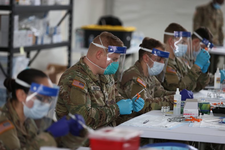 Democrats COVID-19 Vaccine Mandatory Military Joe Biden
