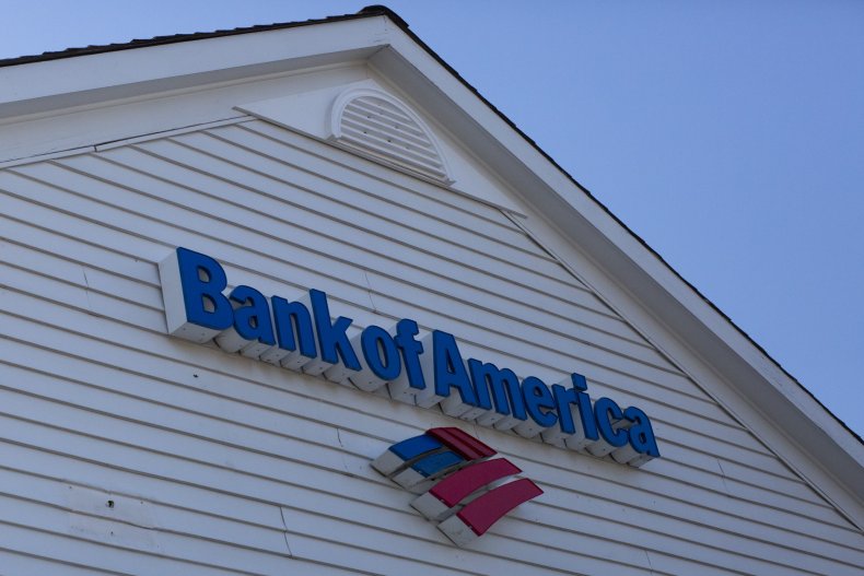 Bank of America New Jersey branch