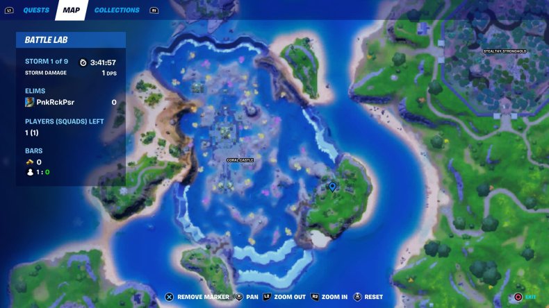 fortnite raptor location map