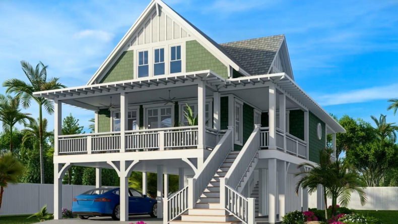 beach and waterfront home designs