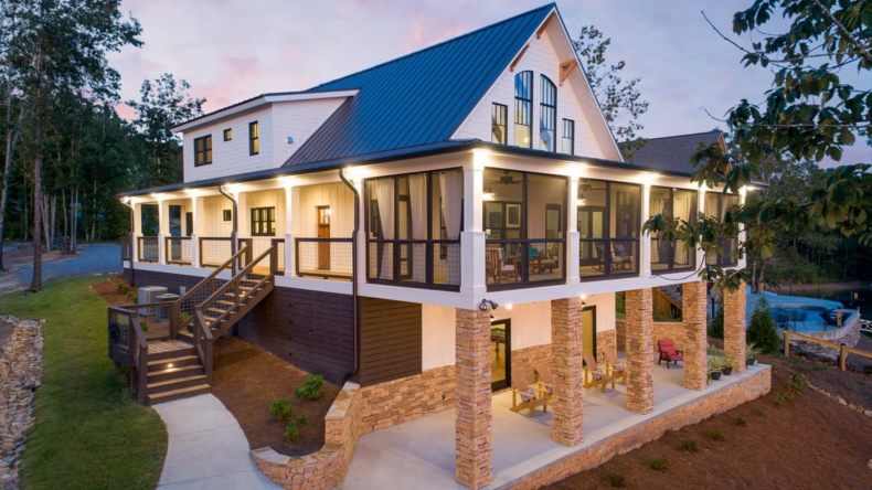 beach and waterfront home designs