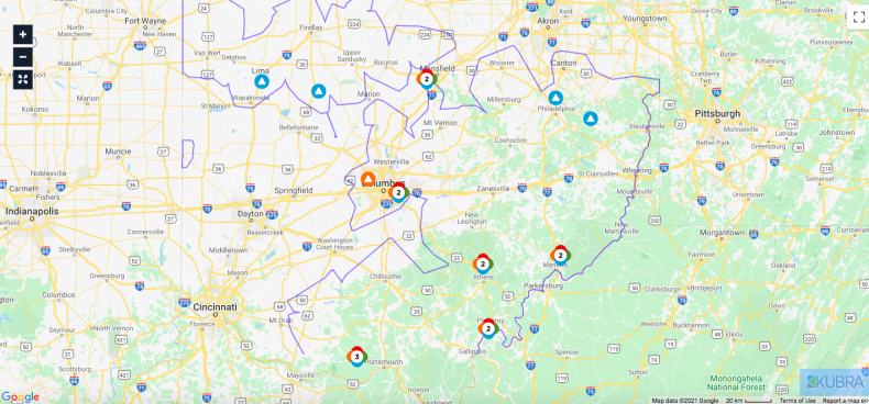 AEP Power Outage Ohio