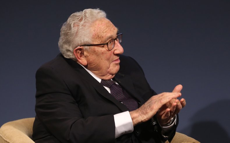 Henry Kissinger pictured in Berlin in 2020