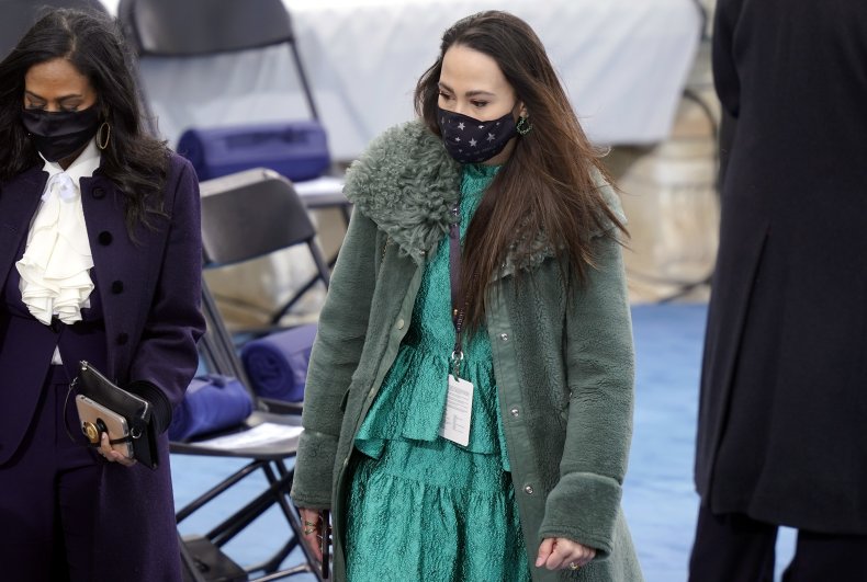 Meena Harris at Biden inauguration