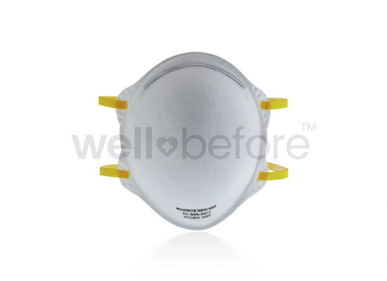 Makrite 9500 N95 Respirator Surgical Masks