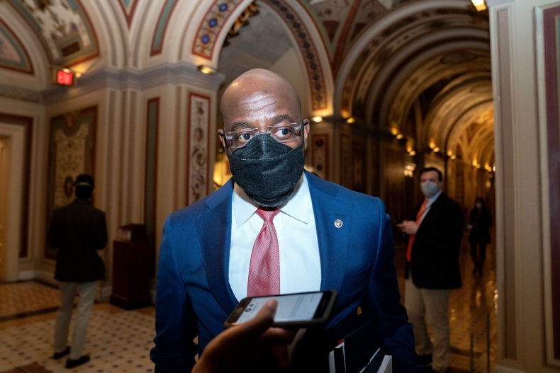 Democratic Senator Raphael Warnock