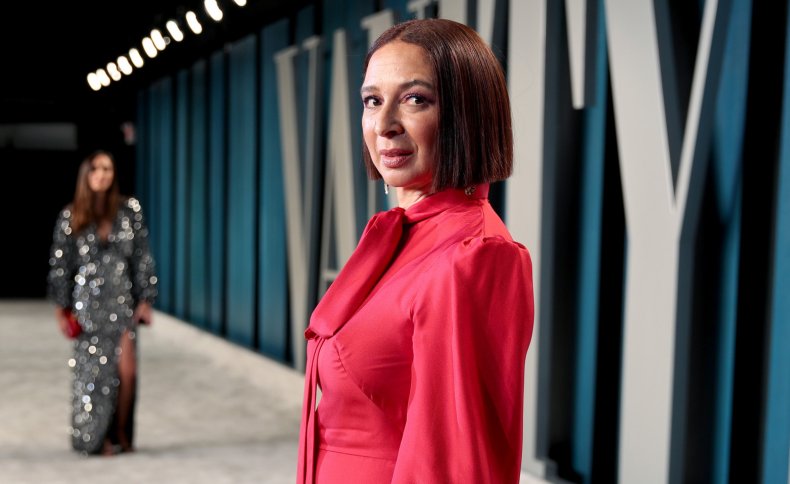 Maya Rudolph attends an Oscar party