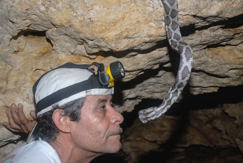 Biologist Arturo Enrique Bayona Miramontes