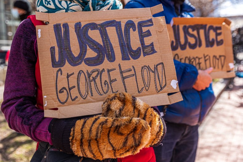 George Floyd protest