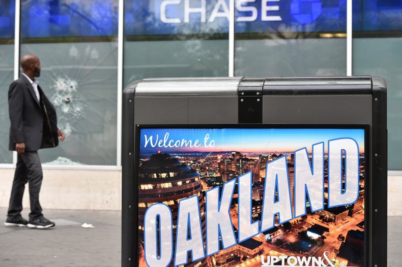 Downtown Oakland in 2015