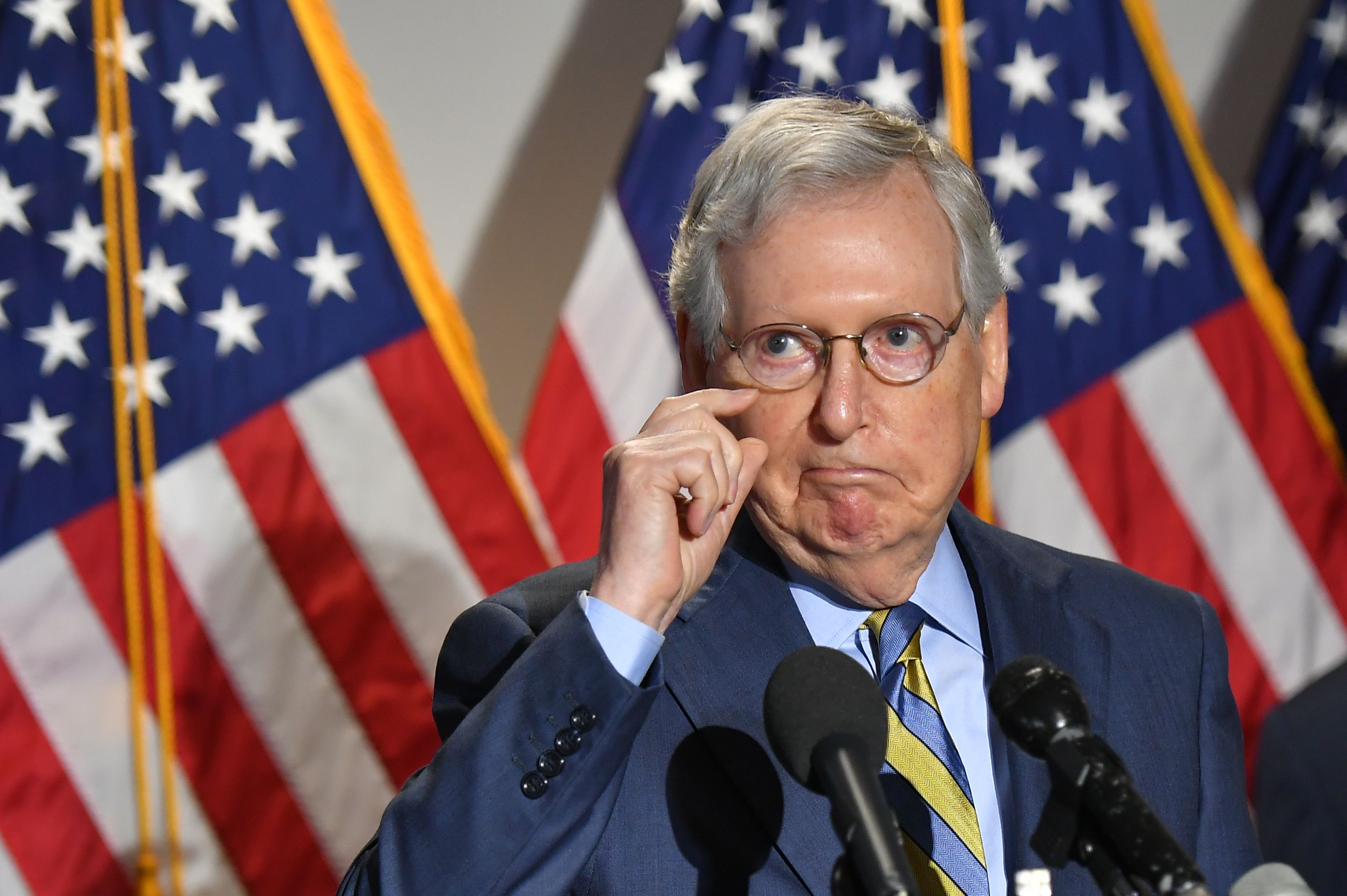 Mitch McConnell Calls Marjorie Taylor Greene's COVID Holocaust Comments 'Absolutely …