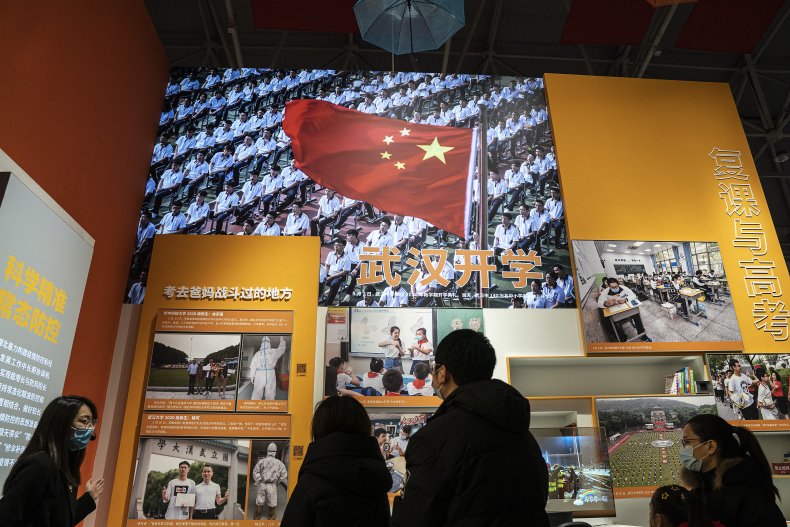 china, exhibition, covid-19, fight, wuhan
