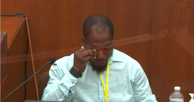 George Floyd Trial Witness Donald Williams Tears Up Over ...