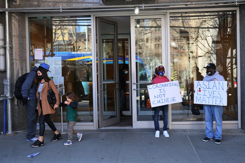 Anti-Asian attack Midtown Manhattan