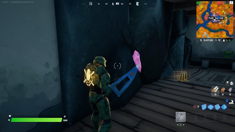 fortnite spire desafia o jogo de crytsla 3