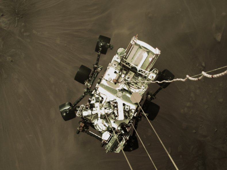 NASA Perseverance rover touches down on Mars