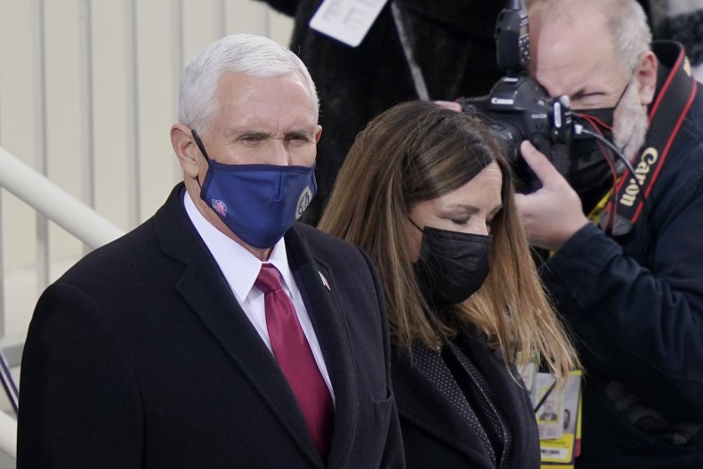 Former Vice President Pence and Karen Pence