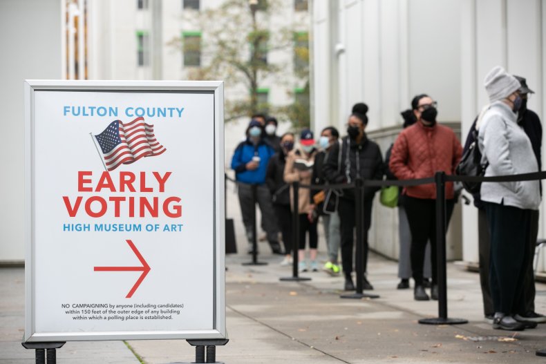 georgia polling station early voting december 2020