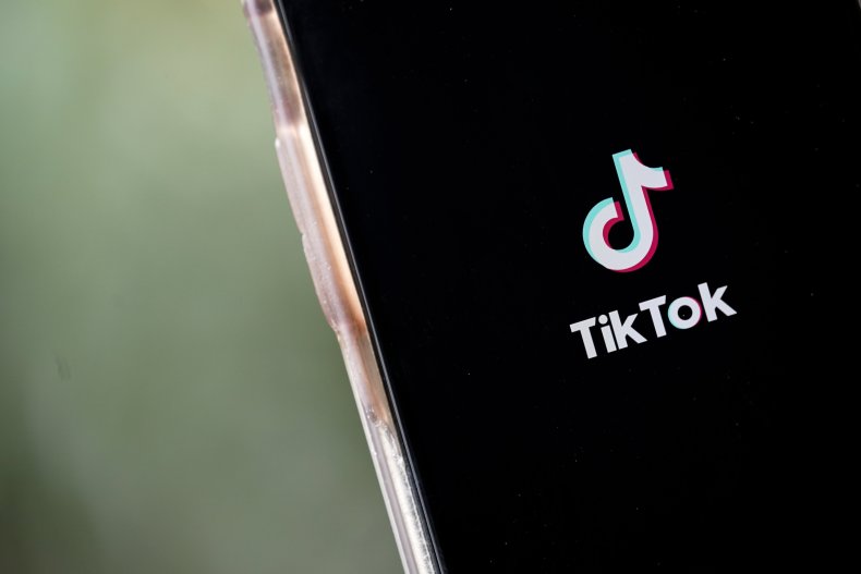 TikTok Logo on Phone