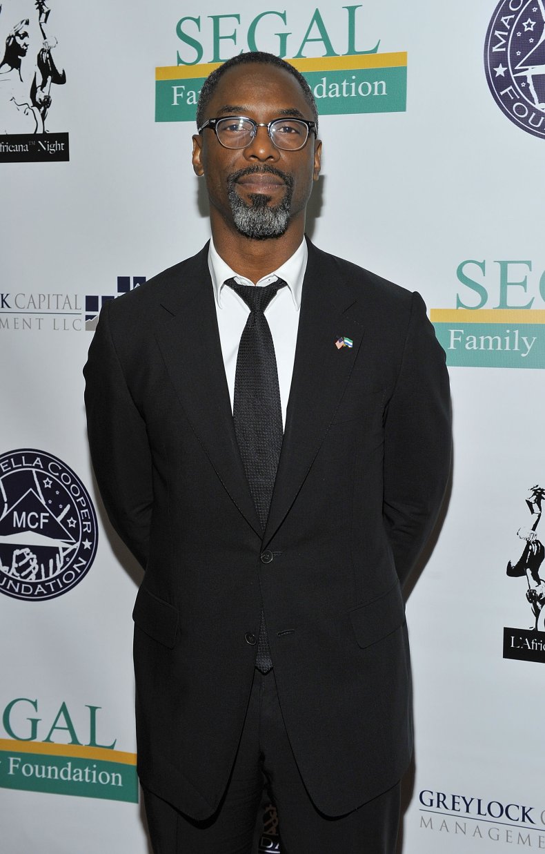 Isaiah Washington at New York City event