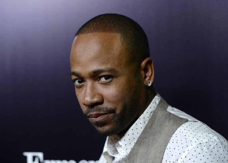 Columbus Short at store opening