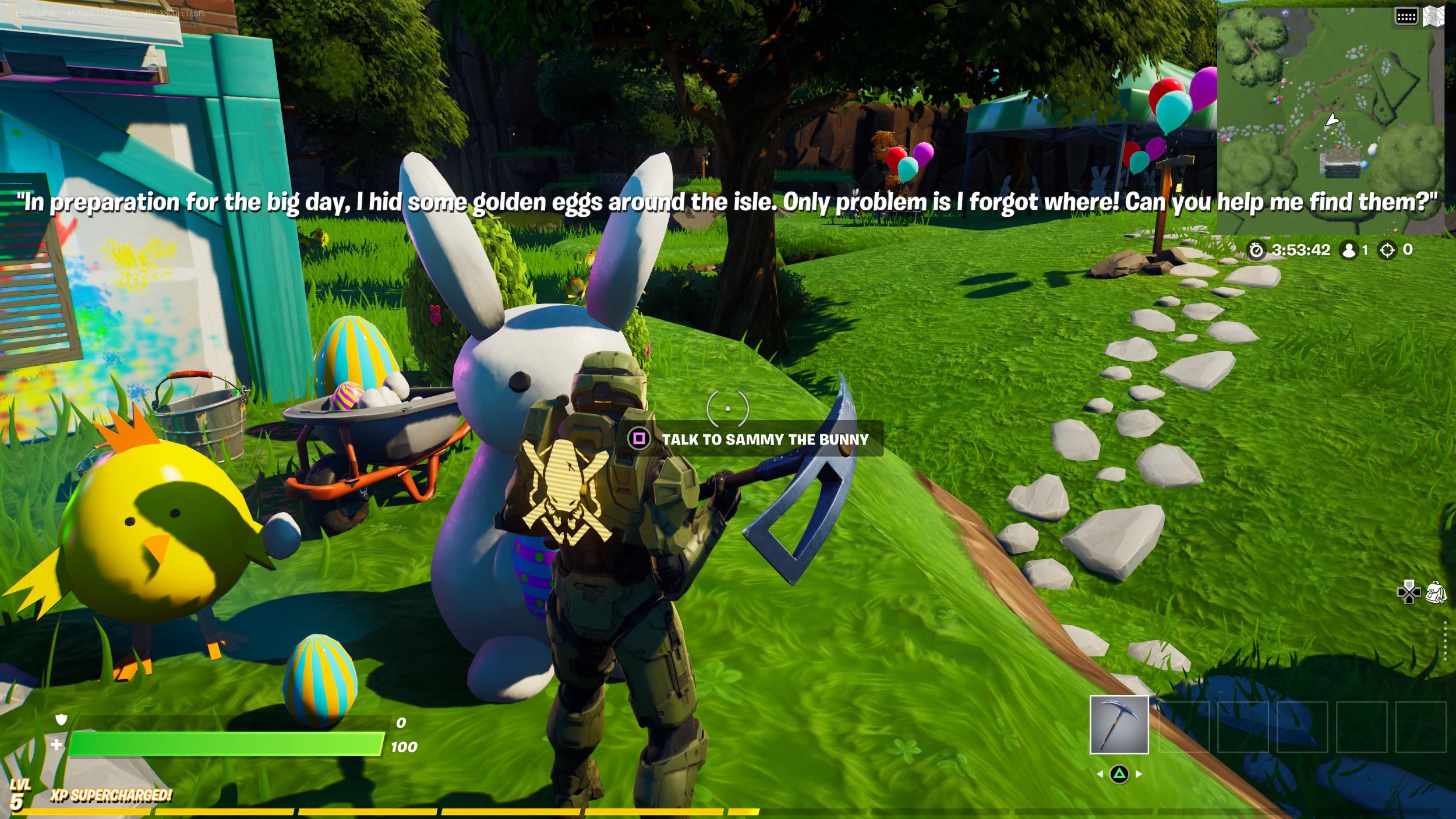 Fortnite Creative Hub Easter Egg Hunt Guide All 5 Golden Egg Locations - roblox easter egg find 31 eggs in zeppah