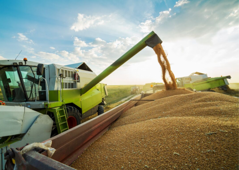 The invention of the wheat combine in 1934 changed farming forever