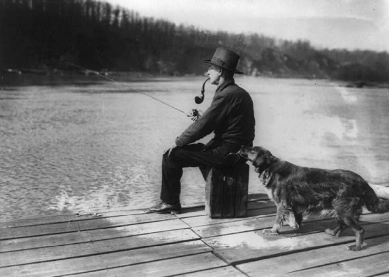 Gone fishing