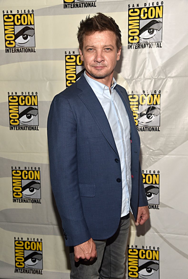 Jeremy Renner at Comic-Con