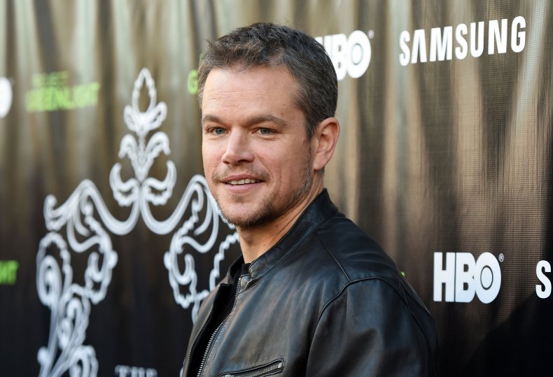 Matt Damon at the Leisure Class premiere