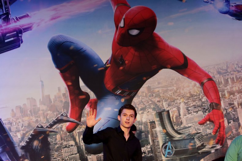 Tom Holland at Spider-Man press conference