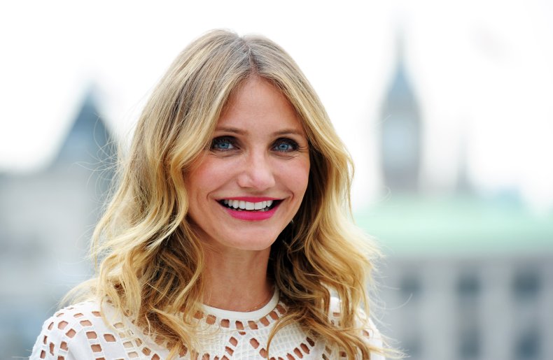 Cameron Diaz at Sex Tape photocall