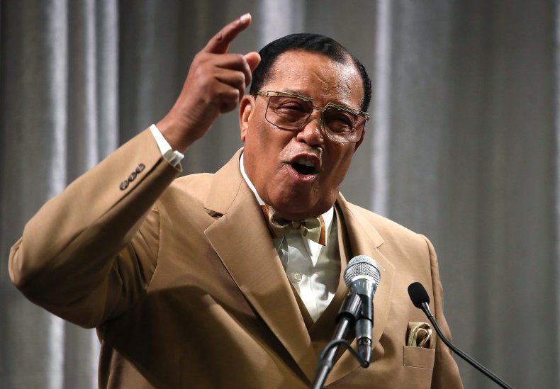 Ministre de la Nation de l'Islam Louis Farrakhan