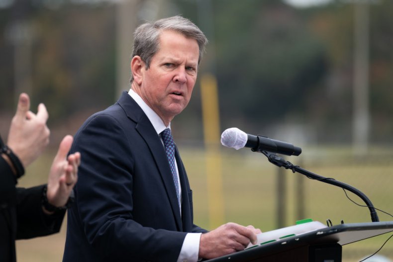 Georgia Governor Brian Kemp