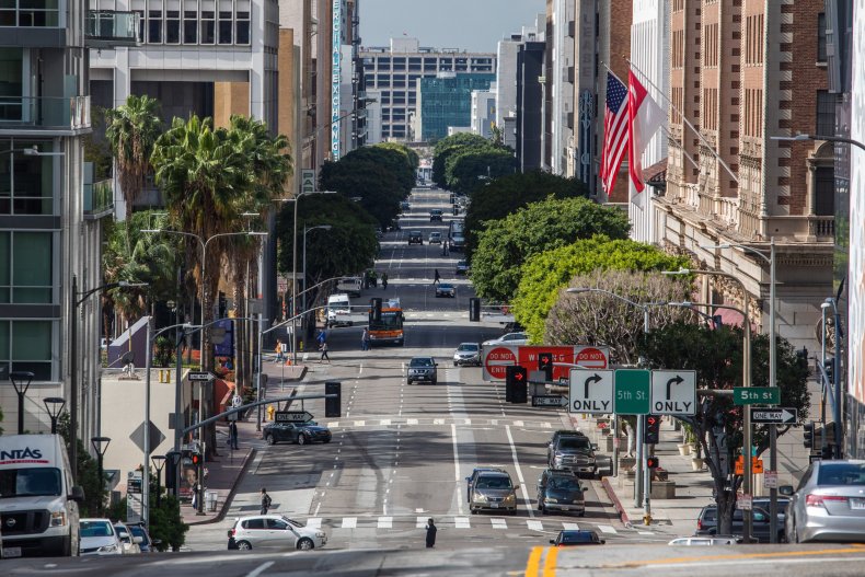 Los Angeles California March 2020