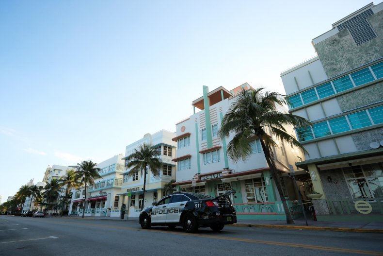 Miami Beach Florida April 2020