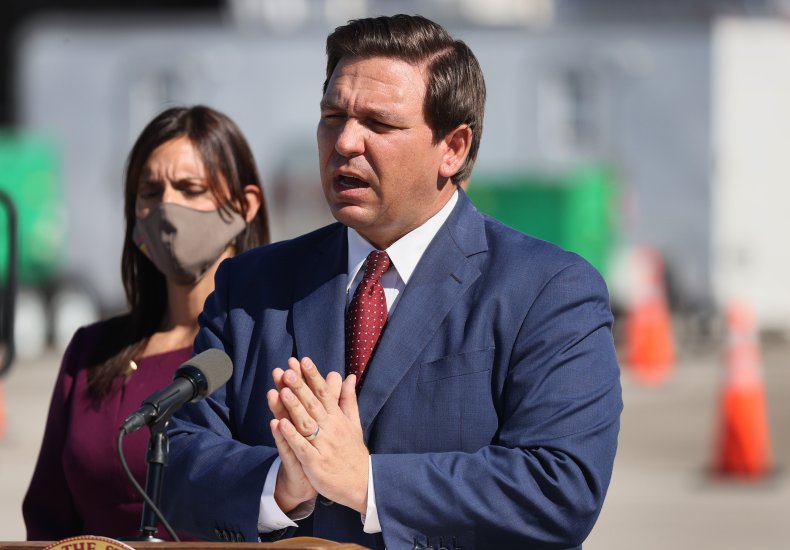 Governor Ron DeSantis, Florida