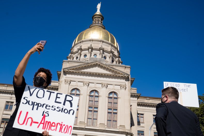 Georgia protest