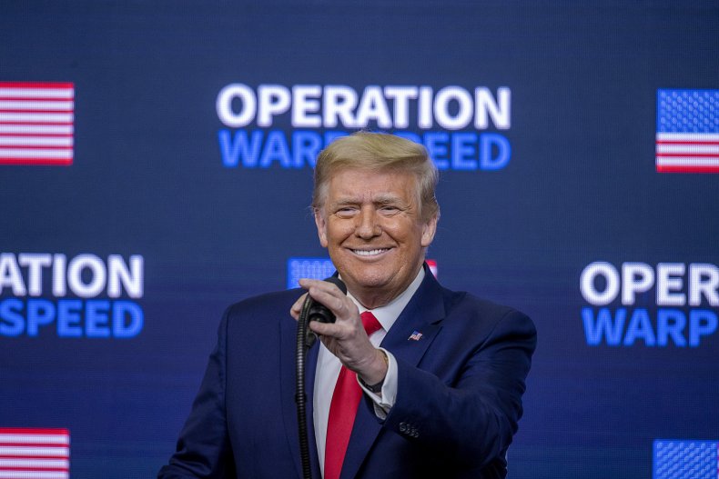 donald trump personalized message