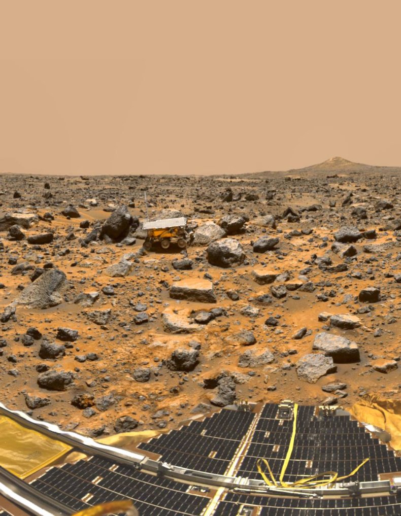 Sojourner on Mars