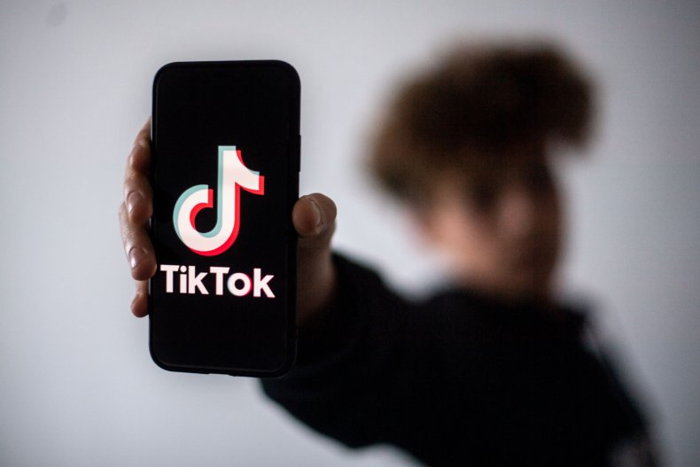  A Smartphone with the TikTok Logo
