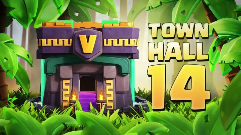 clash of clans town hall 14