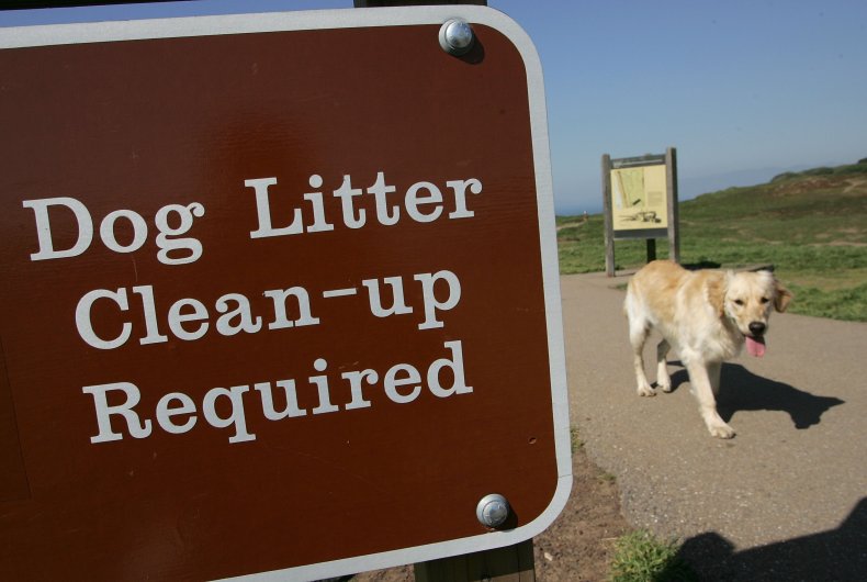 Clean Up Litter Sign