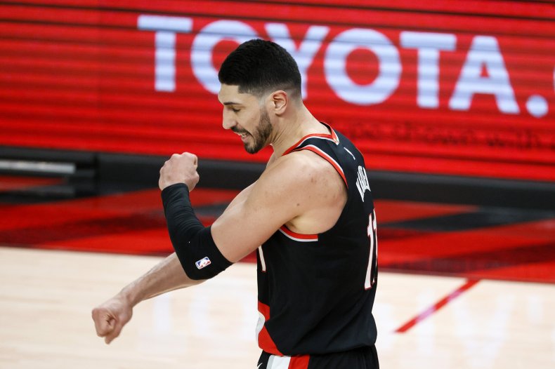 Enes Kanter on March 23, 2021