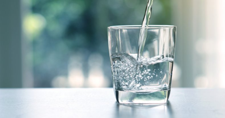 Water in glass