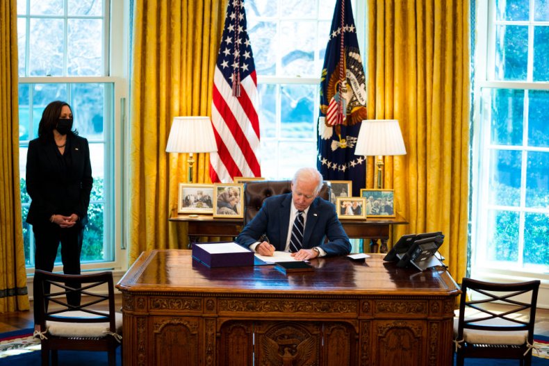 President Biden signs American Rescue Plan