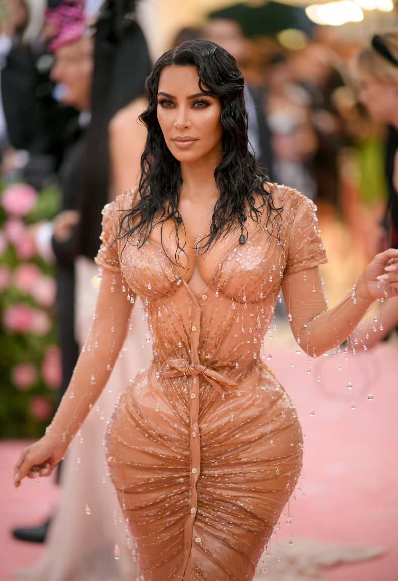 Kim Kardashian at 2019 Met Gala 
